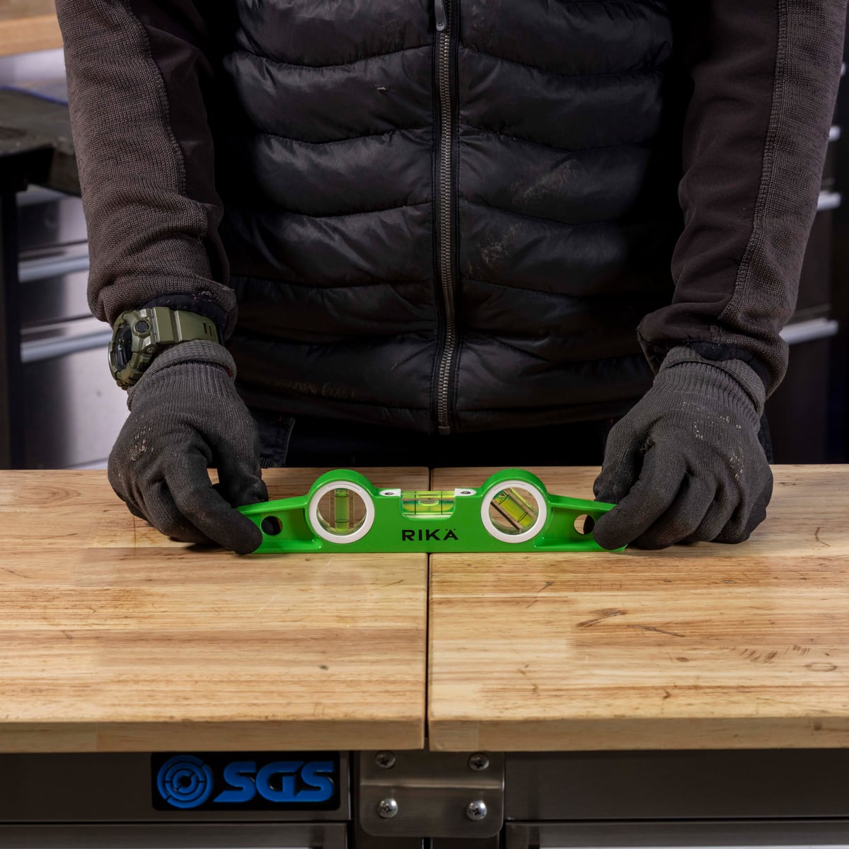 Rikä 9in (250mm) Magnetic Aluminium Scaffold Level